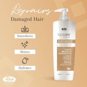 Dầu gội giư ẩm cho tóc khô Lisap Elixir